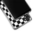 Sneakerhead Checkered Galaxy A21 Clear Case