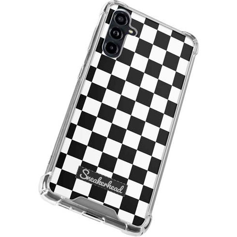 Sneakerhead Checkered Galaxy A54 5G Clear Case