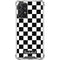 Sneakerhead Checkered Galaxy A72 5G Clear Case