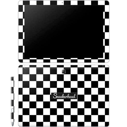 Sneakerhead Checkered Galaxy Book 12in Skin