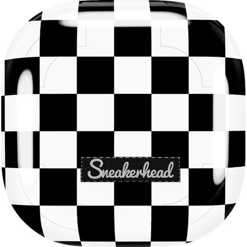 Sneakerhead Checkered Galaxy Buds Live Skin