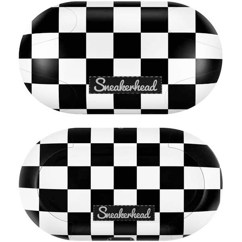 Sneakerhead Checkered Galaxy Buds Skin
