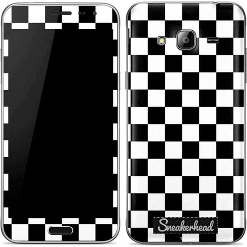 Sneakerhead Checkered Galaxy J3 Skin