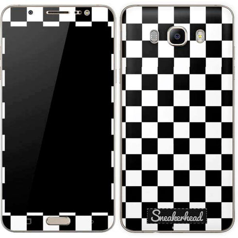 Sneakerhead Checkered Galaxy J7 Skin