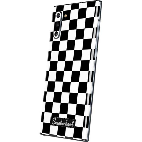 Sneakerhead Checkered Galaxy Note 10 Skin
