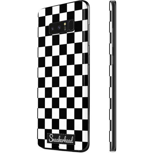 Sneakerhead Checkered Galaxy Note 8 Skin
