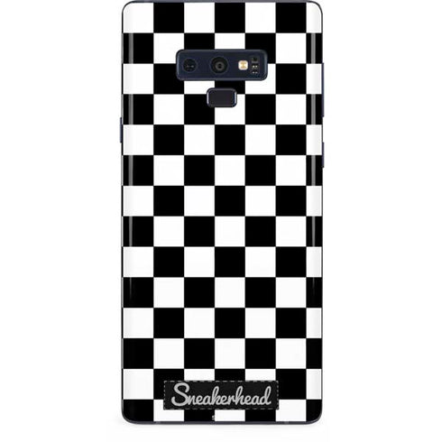 Sneakerhead Checkered Galaxy Note 9 Skin