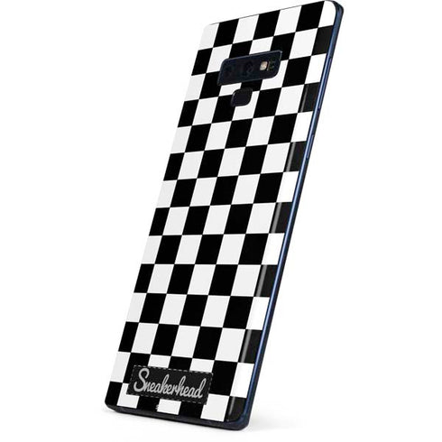Sneakerhead Checkered Galaxy Note 9 Skin