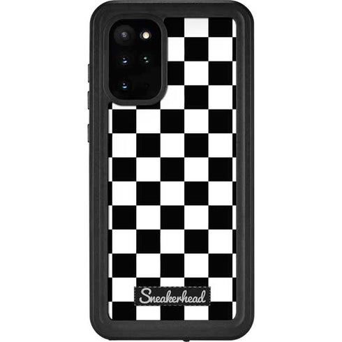 Sneakerhead Checkered Galaxy S20 Plus Waterproof Case