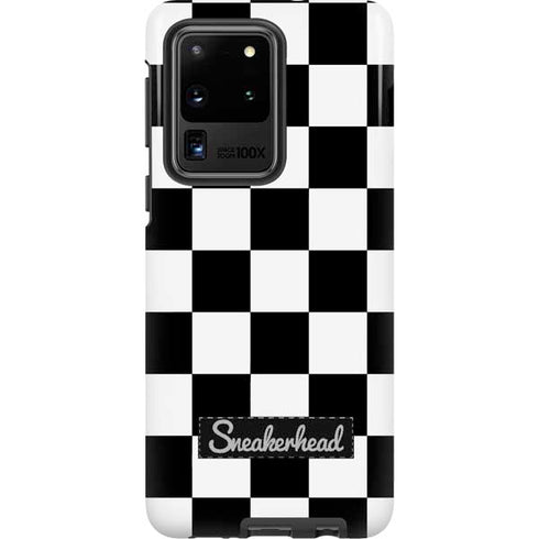 Sneakerhead Checkered Galaxy S20 Ultra 5G Pro Case
