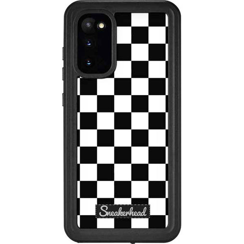 Sneakerhead Checkered Galaxy S20 Waterproof Case