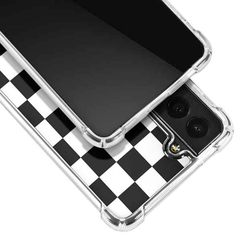Sneakerhead Checkered Galaxy S21 Plus 5G Clear Case