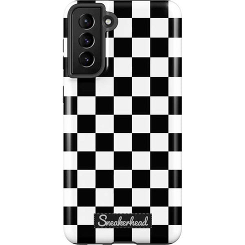 Sneakerhead Checkered Galaxy S21 Plus 5G Pro Case