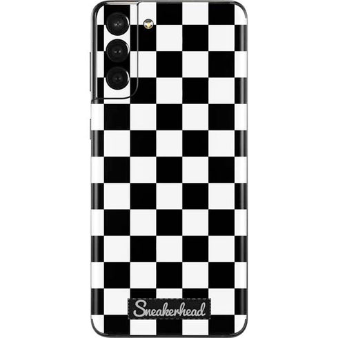 Sneakerhead Checkered Galaxy S21 Plus 5G Skin