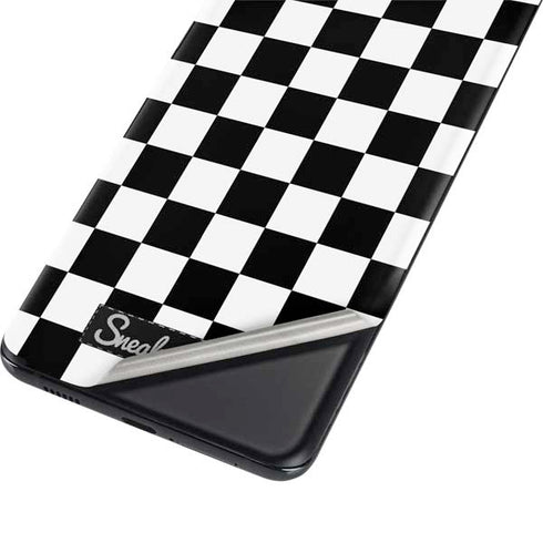 Sneakerhead Checkered Galaxy S21 Plus 5G Skin