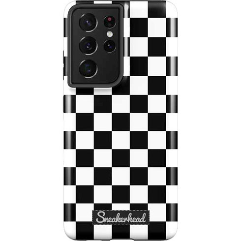 Sneakerhead Checkered Galaxy S21 Ultra 5G Pro Case