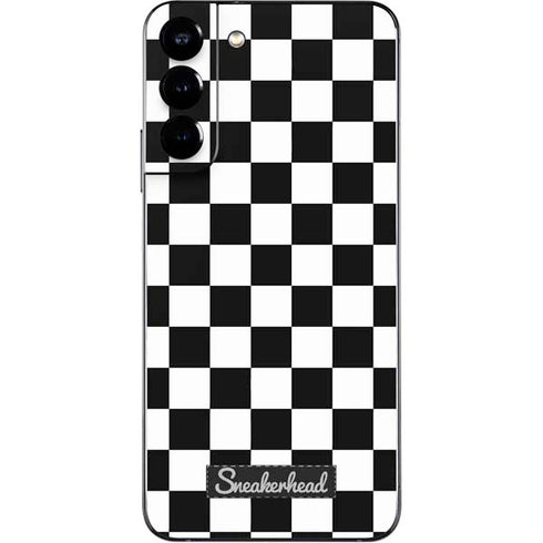 Sneakerhead Checkered Galaxy S22 Plus Skin