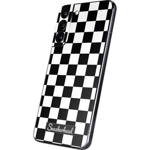 Sneakerhead Checkered Galaxy S22 Plus Skin