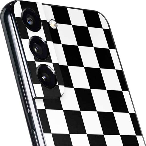 Sneakerhead Checkered Galaxy S22 Plus Skin
