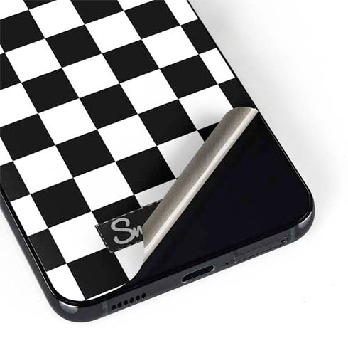 Sneakerhead Checkered Galaxy S22 Skin