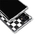 Sneakerhead Checkered Galaxy S22 Ultra Clear Case