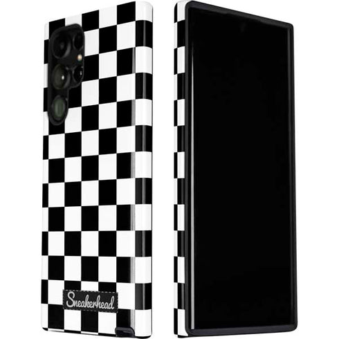 Sneakerhead Checkered Galaxy S22 Ultra Pro Case