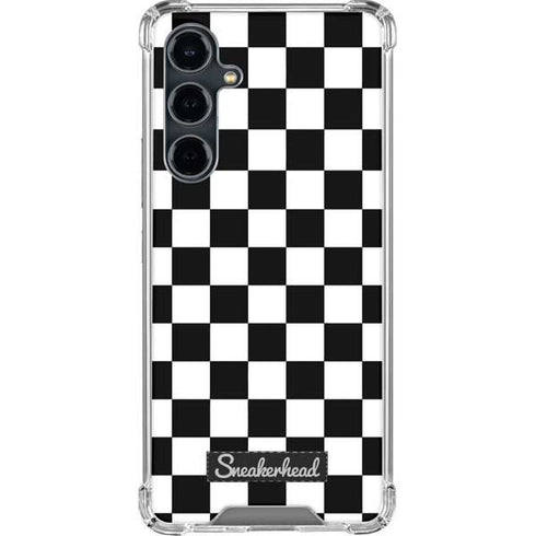 Sneakerhead Checkered Galaxy S23 FE Clear Case