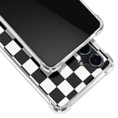 Sneakerhead Checkered Galaxy S23 FE Clear Case