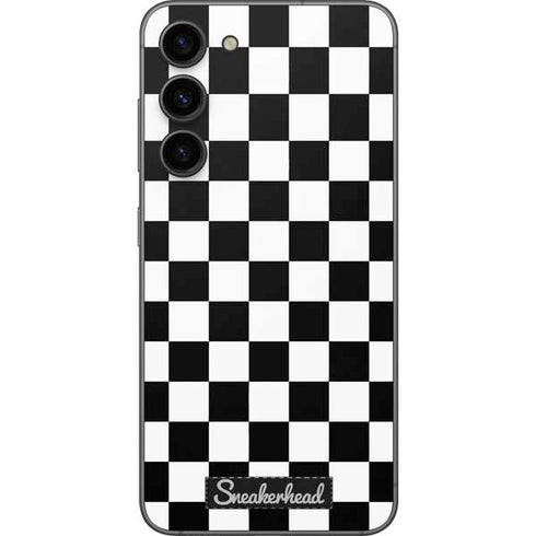 Sneakerhead Checkered Galaxy S23 Plus Skin