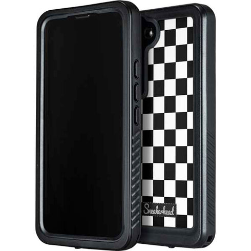 Sneakerhead Checkered Galaxy S23 Plus Waterproof Case