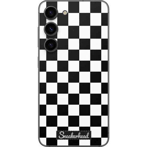 Sneakerhead Checkered Galaxy S23 Skin