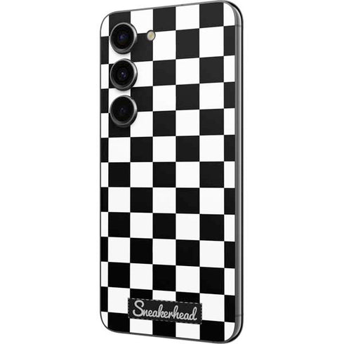 Sneakerhead Checkered Galaxy S23 Skin