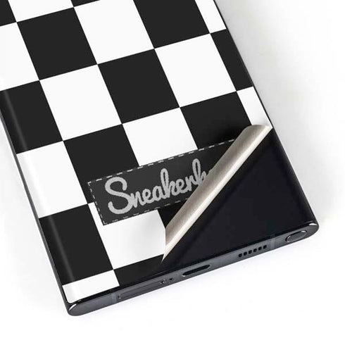 Sneakerhead Checkered Galaxy S23 Ultra Skin