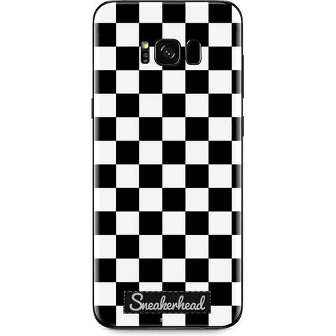 Sneakerhead Checkered Galaxy S8 Plus Skin