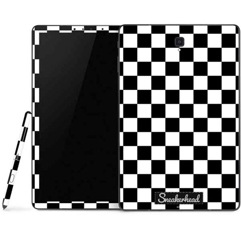 Sneakerhead Checkered Samsung Galaxy Tab Skin