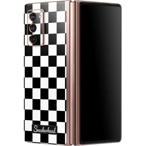 Sneakerhead Checkered Galaxy Z Fold2 5G Skin