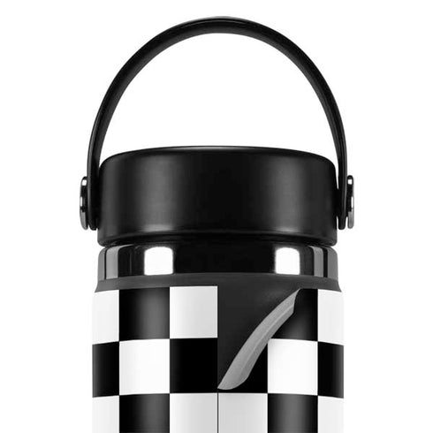Sneakerhead Checkered Hydro Flask 20oz Wide Mouth Skin