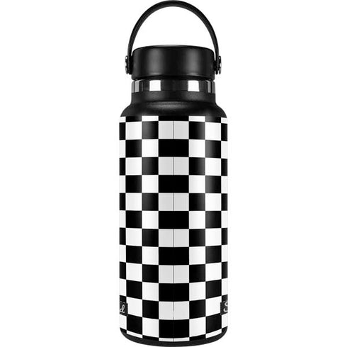 Sneakerhead Checkered Hydro Flask 32oz Wide Mouth Skin