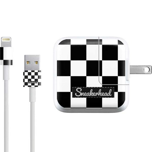 Sneakerhead Checkered iPad Charger (10W USB) Skin