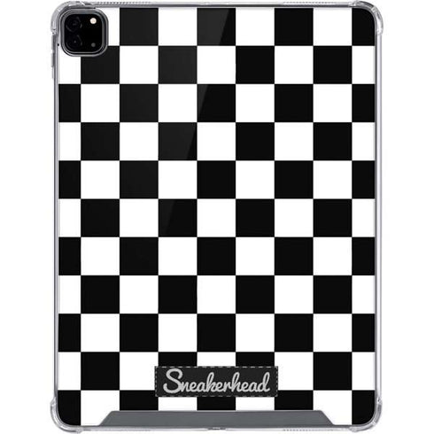 Sneakerhead Checkered iPad Pro 12.9in (2020) Clear Case