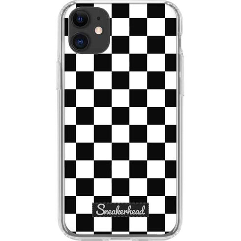 Sneakerhead Checkered iPhone 11 Clear Case
