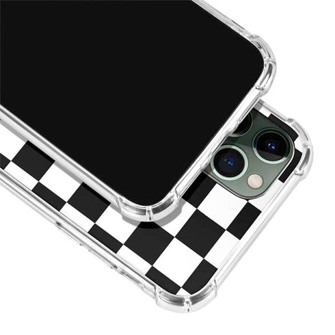 Sneakerhead Checkered iPhone 11 Pro Max Clear Case