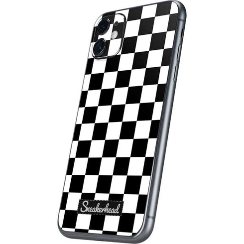 Sneakerhead Checkered iPhone 11 Skin