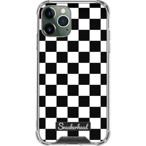 Sneakerhead Checkered iPhone 12 Pro Clear Case