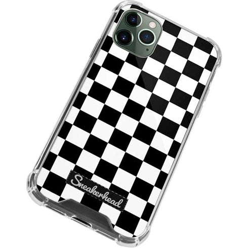 Sneakerhead Checkered iPhone 12 Pro Clear Case