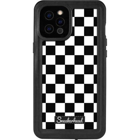 Sneakerhead Checkered iPhone 12 Pro Max Waterproof Case