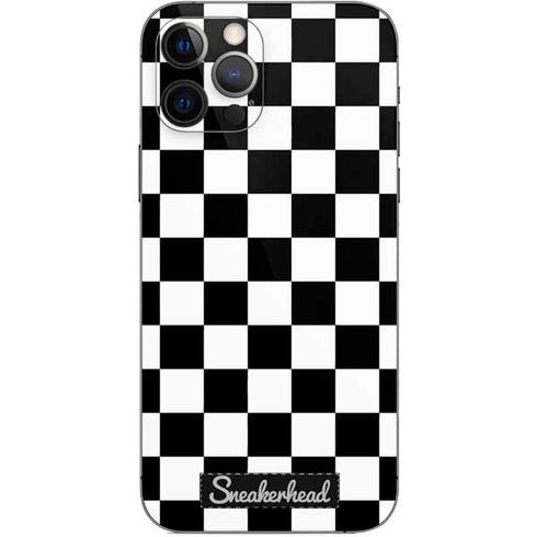 Sneakerhead Checkered iPhone 12 Pro Skin