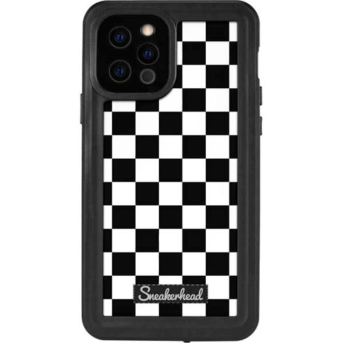 Sneakerhead Checkered iPhone 12 Pro Waterproof Case