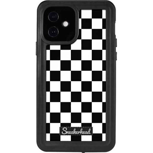 Sneakerhead Checkered iPhone 12 Waterproof Case