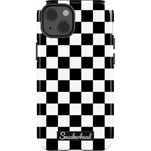 Sneakerhead Checkered iPhone 15 Impact Case
